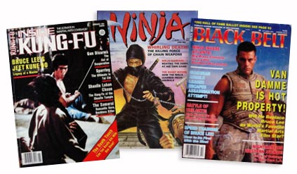 Ninja Black Belt Kung Fu Magazine Video Ads