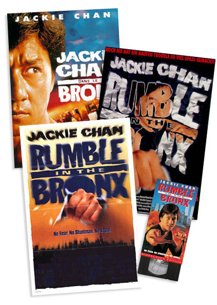 Rumble in the Bronx new line poster vhs