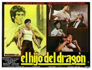 "Legacy of Rage" Spanish Theatrical Poster 