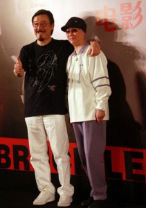 Robert Lee and Phoebe Lee (Bruce's sister) promoting the 2010 bio-film, "Bruce Lee, My Brother"