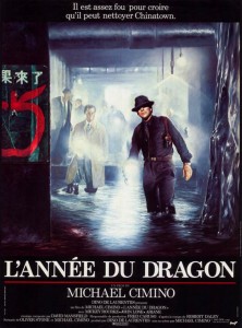 "Year of the Dragon" French Theatrical Poster 