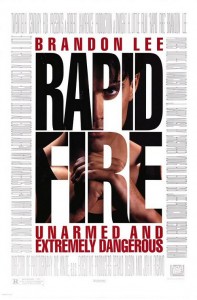 "Rapid Fire" American Theatrical Poster "Rapid Fire" American Theatrical Poster