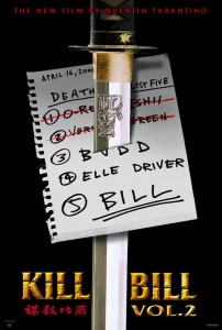 "Kill Bill Vol. 2" American Theatrical Poster 