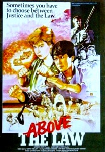 Above-the-law "Righting Wrongs" International Theatrical Poster