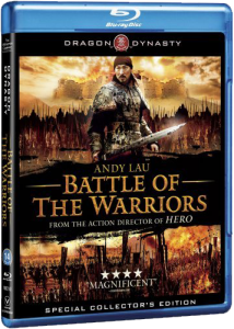 "Battle of the Warriors" Blu-ray Cover