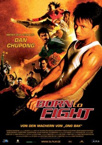 "Born to Fight" German Theatrical Poster 