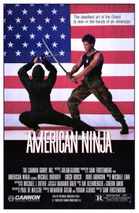 "American Ninja" American Theatrical Poster 