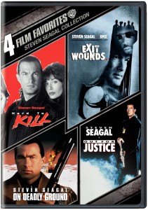 Steven Seagal Action DVD Set: Hard To Kill/Out For Justice/On Deadly Ground/Exit Wounds (Warner) 