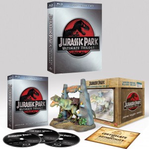 Jurassic Park Ultimate Blu-ray Trilogy (above)/Limited Edition (Below) Blu-ray Set