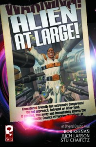 Bob Keenan's comic "Alien At Large"