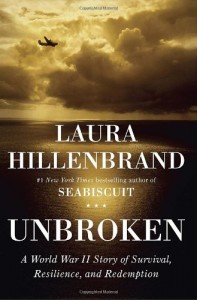 Laura Hillenbrand's "Unbroken: A World War II Story of Survival, Resilience, and Redemption"