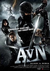 "Alien vs. Ninja" American Theatrical Poster 