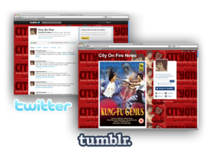 cityonfire.com is now on twitter and tumblr.