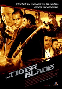 "The Tiger Blade" International Theatrical Poster 