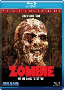 Zombie aka Zombie Flesh Eaters 2-Disc Ultimate Edition Blu-ray (Blue Underground)