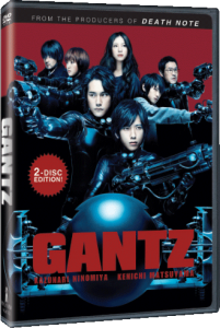 "Gantz" coming to DVD and Blu-ray in August!