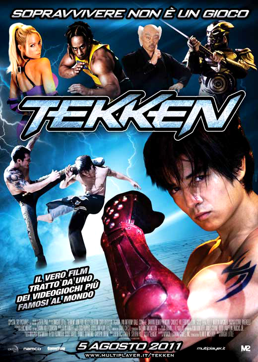 Tekken Italian Theatrical Poster Director Dwight H Little