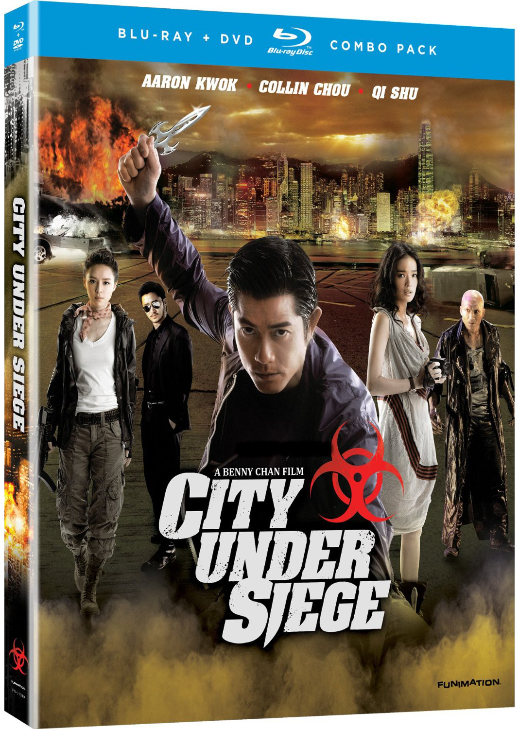 City Under Siege Blu-ray & DVD (Funimation) |