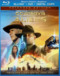 Cowboys and Aliens Blu-ray & DVD (Universal)