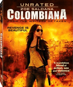 Colombiana Unrated Blu-ray & DVD (Sony) 