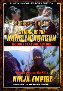 Double Feature: Return of the Kung Fu Dragon & Ninja Empire DVD (Screen Magic)
