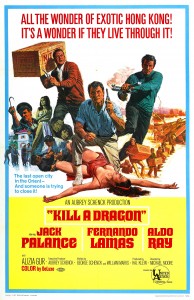 "Kill a Dragon" American Theatrical Poster 