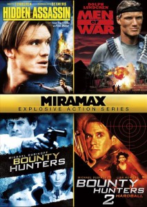 Miramax Explosive Action Series: Hidden Assassin, Blackjack, Bounty Hunters, Bounty Hunters 2: Hardball DVD (Echo Bridge) 