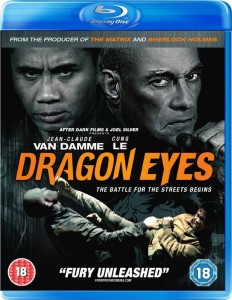 "Dragon Eyes" UK Blu-ray Cover