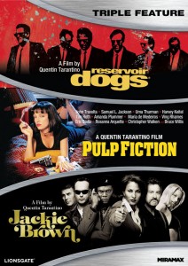 Quentin Tarantino Triple Feature 3-Disc DVD Set (Lionsgate) 