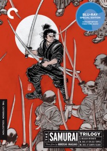 "The Samurai Trilogy" Blu-ray Cover