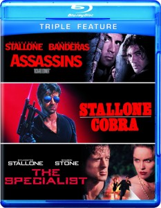 Sylvester Stallone 3-Disc Blu-ray Set: Assassins, Cobra & Specialist (Warner Bros.)