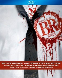 "Battle Royale: Complete Collection" Blu-ray Cover