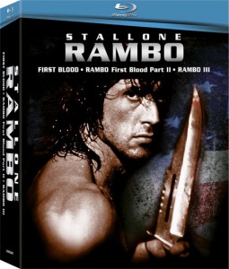 "Rambo" Trilogy Blu-ray Cover