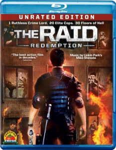 The Raid: Redemption Blu-ray & DVD (Sony Pictures)