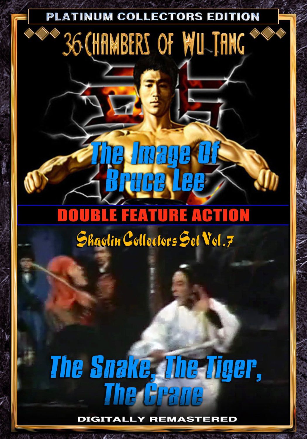 A nueve difícil de complacer Beca Double Feature: The Image of Bruce Lee & The Snake, The Tiger, The Crane DVD  (Screen Magic Films) | cityonfire.com