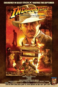 "Indiana Jones and the Raiders of the Lost Ark" IMAX Theatrical Poster "Indiana Jones and the Raiders of the Lost Ark" IMAX Theatrical Poster