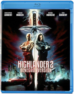 Highlander 2: Renegade Version Blu-ray & DVD (Olive Films)