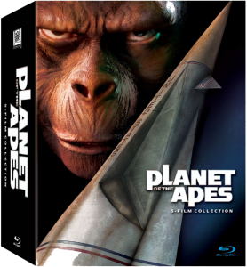 "Planet of the Apes 5-Film" Blu-ray Set Cover