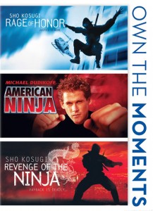 Triple Feature: Rage of Honor, American Ninja & Revenge of the Ninja DVD (MGM)