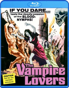 "The Vampire Lovers" Blu-ray Cover