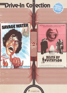 Drive-In Double Feature: Savage Water & Death By Invitation DVD (Vinegar Syndrome)