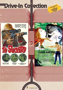 Drive-In Double Feature: The Suckers & The Love Garden DVD (Vinegar Syndrome)