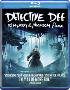 "Detective Dee and the Mystery of the Phantom Flame" Blu-ray Cover