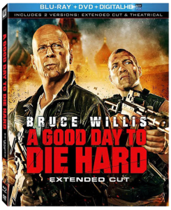 A Good Day to Die Hard Blu-ray & DVD (20th Century Fox) 