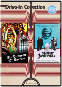 Drive-In Double Feature: The Dungeon of Harrow & Death By Invitation DVD (Vinegar Syndrome)