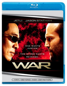 "War" Blu-ray Cover