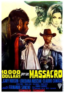 "10,000 Dollars for a Massacre" Theatrical Poster
