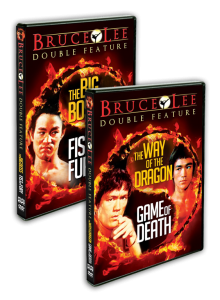 "Bruce Lee Double Feature" Shout! Factory DVD Covers