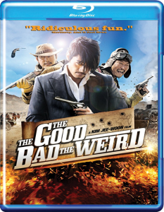 "The Good, the Bad, the Weird" Blu-ray Cover