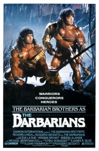 "The Barbarians" Theatrical Poster
